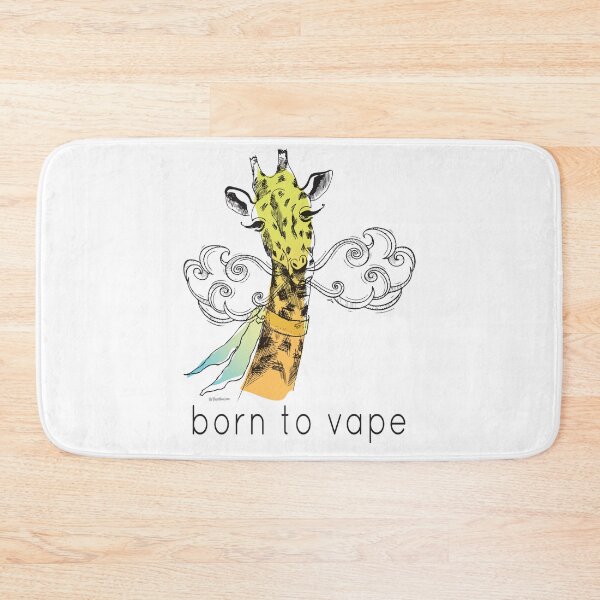 Item preview, Vaping | Born to Vape - Vaping Giraffe Watercolor designed and sold by IconicTee.