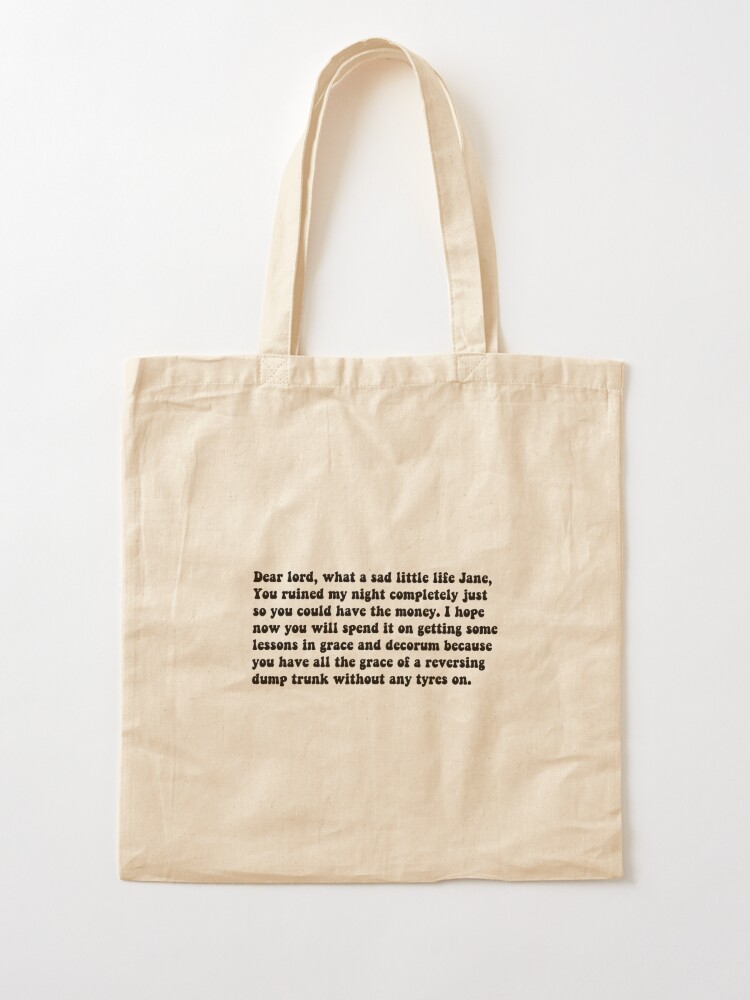 spend the night bag quotes