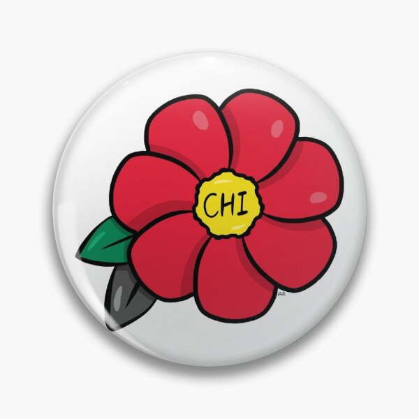 Artikelvorschau, Chicago Blackhawks Blume entworfen und verkauft von SoybeanTomato.