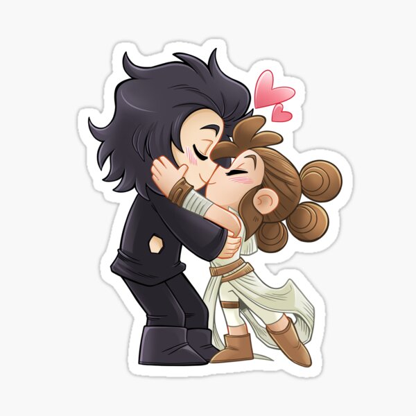 Item preview, Space Sweethearts - Happy Ending Smooch - Chibi Cuties designed and sold by kickgirl.