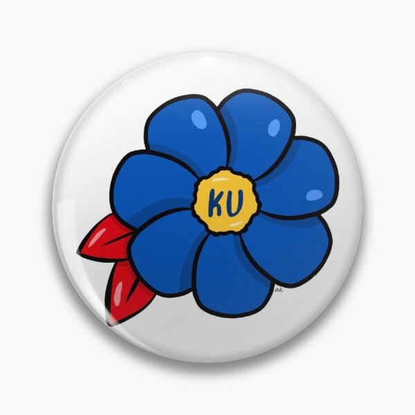 Item preview, University of Kansas Flower designed and sold by SoybeanTomato.