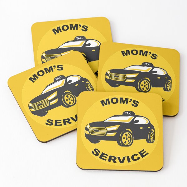 Artikelvorschau, Mamas Taxiservice – Beste Mama – Taxi-Mama – Geschenke für Mama – Danke, Mama – Beste Mama aller Zeiten – Taxi-Mama entworfen und verkauft von happygiftideas.