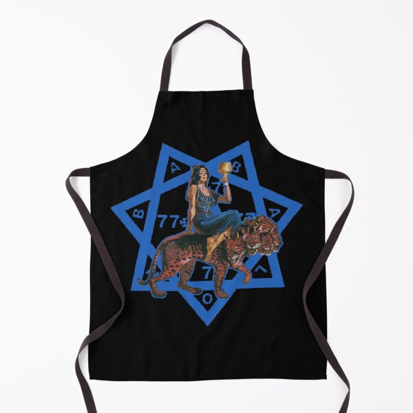 Item preview, Babalon, the Whore of Babylon, riding the seven headed beast.  designed and sold by PrintPit.