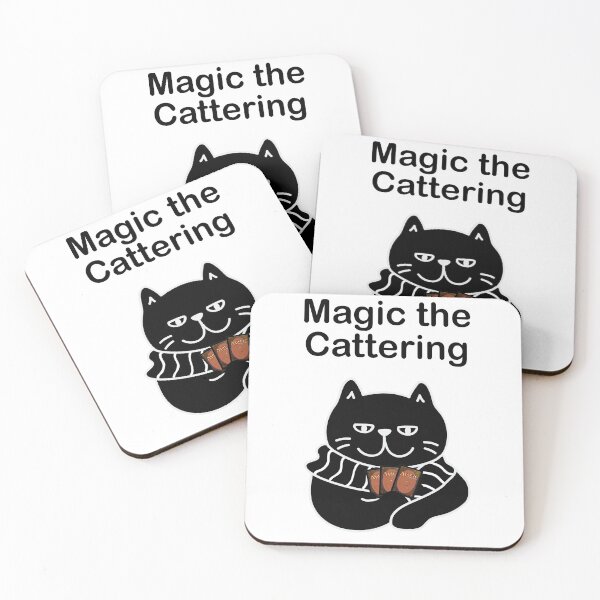 Item preview, Smug Magic the Cattering 3b - White / Black designed and sold by Gold-Coin.