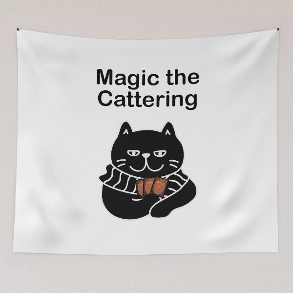 Item preview, Smug Magic the Cattering 3b - White / Black designed and sold by Gold-Coin.