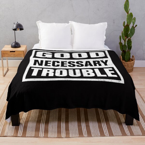 Item preview, Good Necessary Trouble John Lewis vintage designed and sold by Andrea Lina.