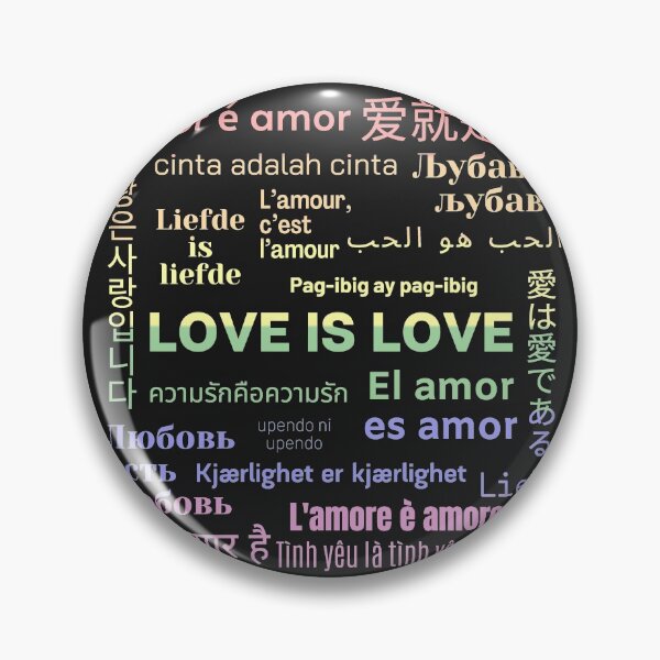 Item preview, Rainbow LGBTQIA pride Love is a Universal Language designed and sold by twicetrader.