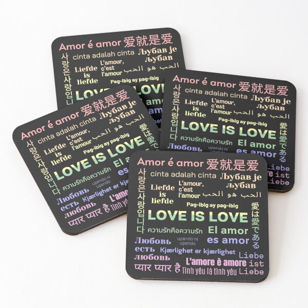 Item preview, Rainbow LGBTQIA pride Love is a Universal Language designed and sold by twicetrader.