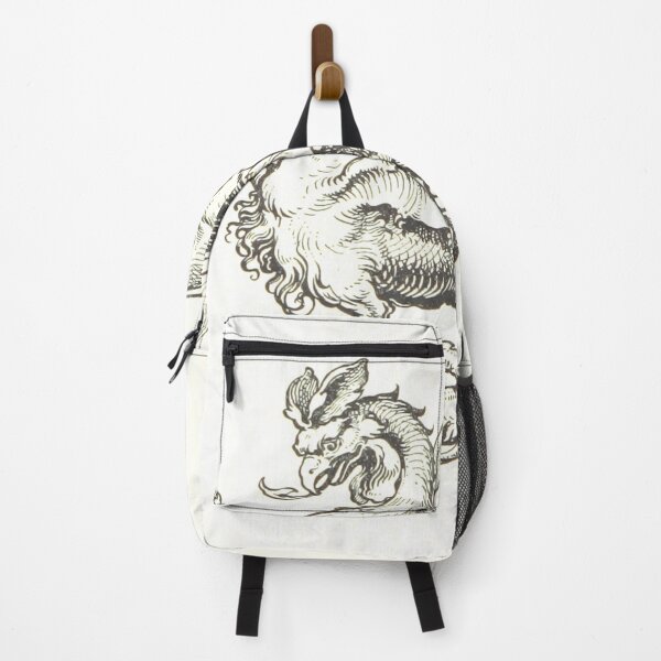 Item preview, Vintage Cockatrice illustration designed and sold by Vintage Designs +.