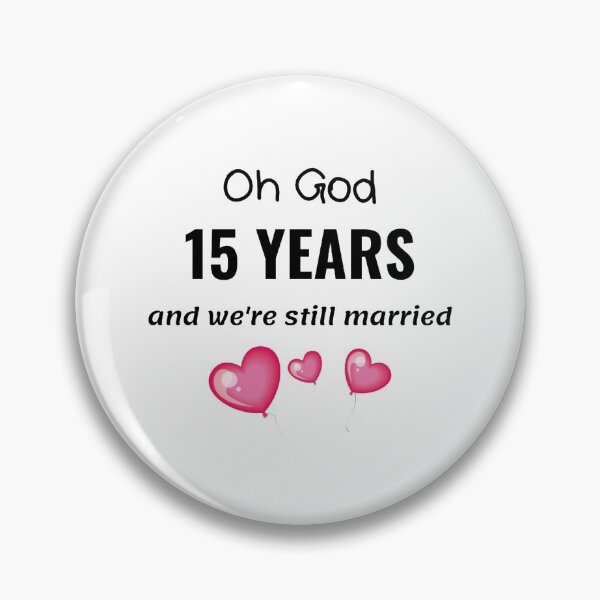 Item preview, 15th Wedding Anniversary Funny Gift for Him or Her designed and sold by TheGreekGuy.