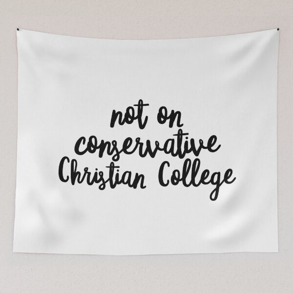 Item preview, Not on conservative christian college designed and sold by bumperapparels.