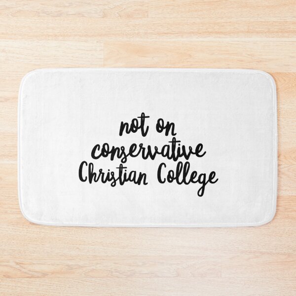 Item preview, Not on conservative christian college designed and sold by bumperapparels.