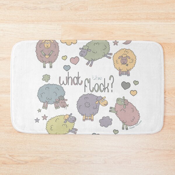 Item preview, Funny Sheep What the Flock designed and sold by IconicTee.