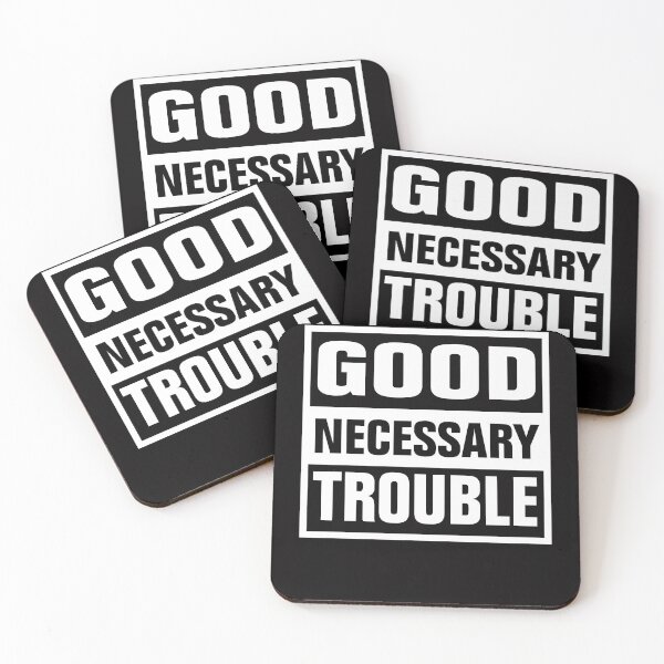 Item preview, Good Necessary Trouble John Lewis vintage designed and sold by Andrea Lina.