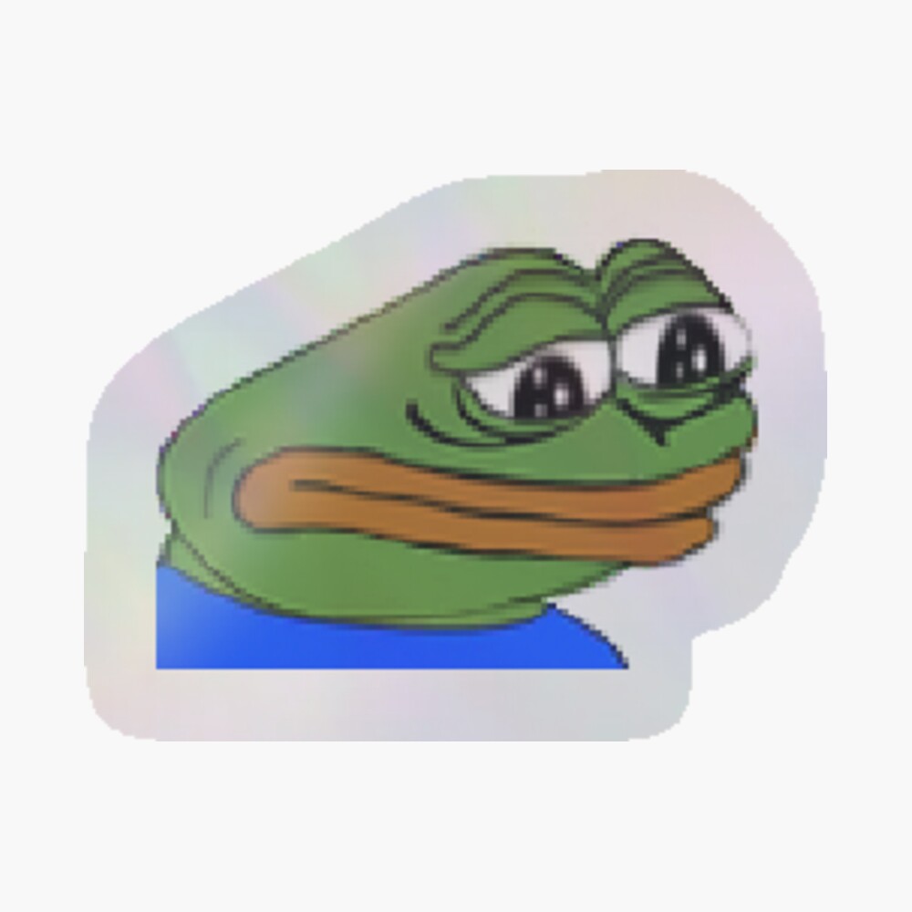 Sadge (sad pepe) Sticker