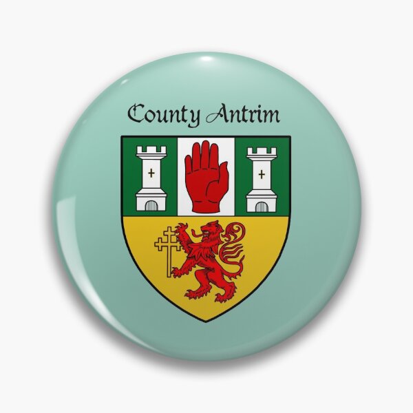 Item preview, County Antrim Ancient Crest designed and sold by danastuff.