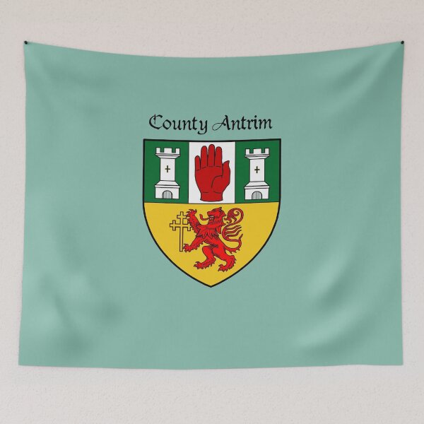 Item preview, County Antrim Ancient Crest designed and sold by danastuff.