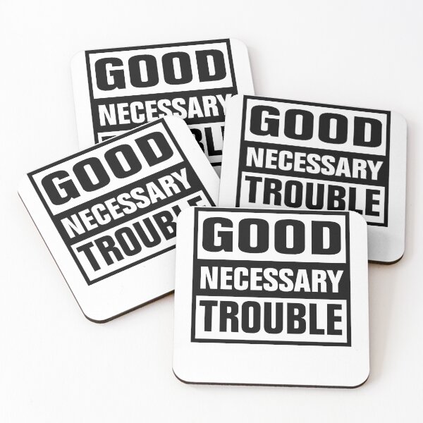Item preview, Good Necessary Trouble John Lewis vintage designed and sold by Andrea Lina.