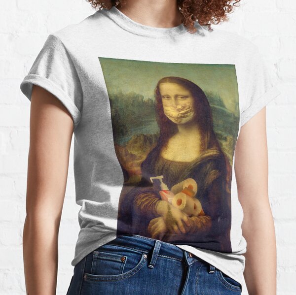The Covid19 Mona Lisa Classic T-Shirt