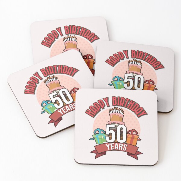Item preview, 50 years - Happy birthday designed and sold by Cutebutfunny.