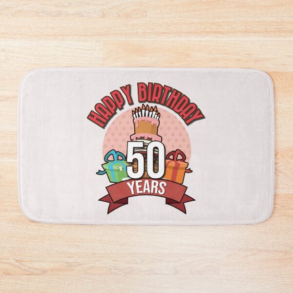 Item preview, 50 years - Happy birthday designed and sold by Cutebutfunny.
