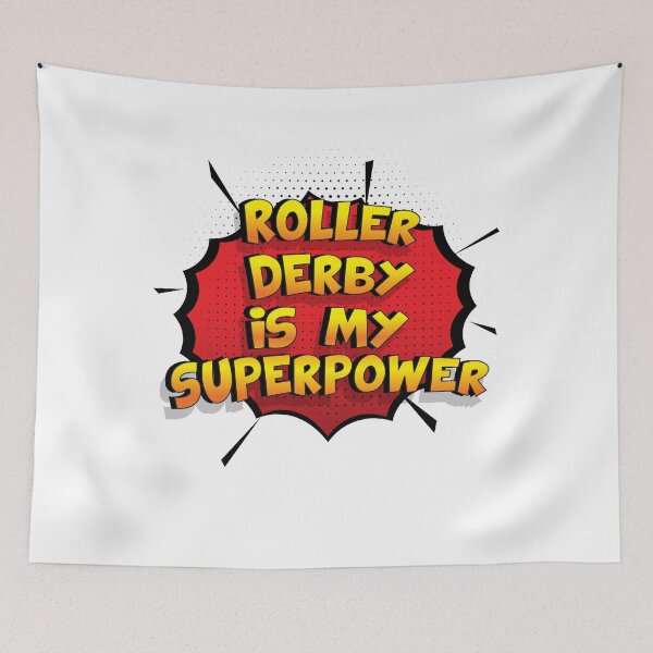 Item preview, Roller Derby is my Superpower Funny Design Roller Derby Gift designed and sold by Custom365.