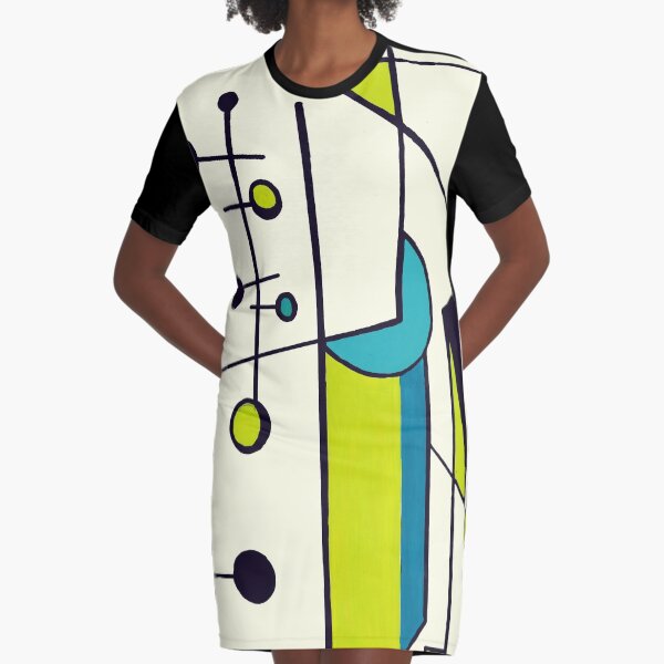 60ies No. 3 T-Shirt Kleid