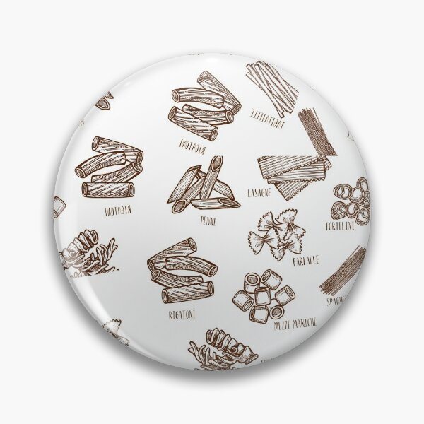 Item preview, Types of Pasta Pattern for Italian Food Lovers designed and sold by ravishdesigns.