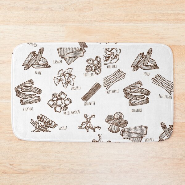 Item preview, Types of Pasta Pattern for Italian Food Lovers designed and sold by ravishdesigns.