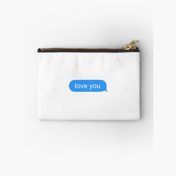 Item preview, love you text message designed and sold by logostickers.