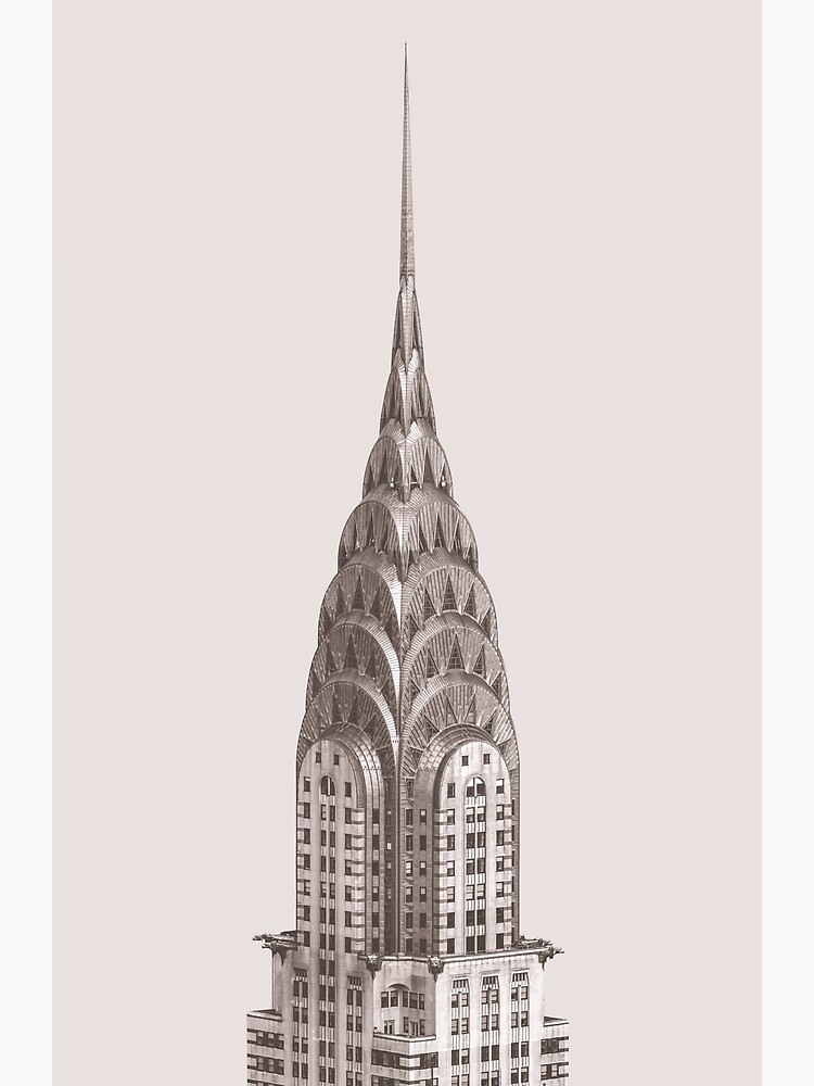 Discover New York City Skyscraper Premium Matte Vertical Poster