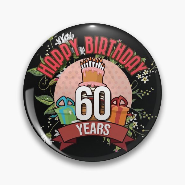 Item preview, Happy birthday - 60 years designed and sold by Cutebutfunny.