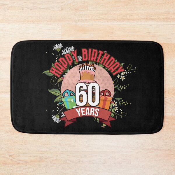 Item preview, Happy birthday - 60 years designed and sold by Cutebutfunny.