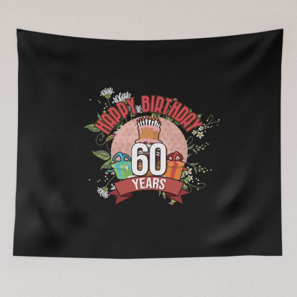 Item preview, Happy birthday - 60 years designed and sold by Cutebutfunny.