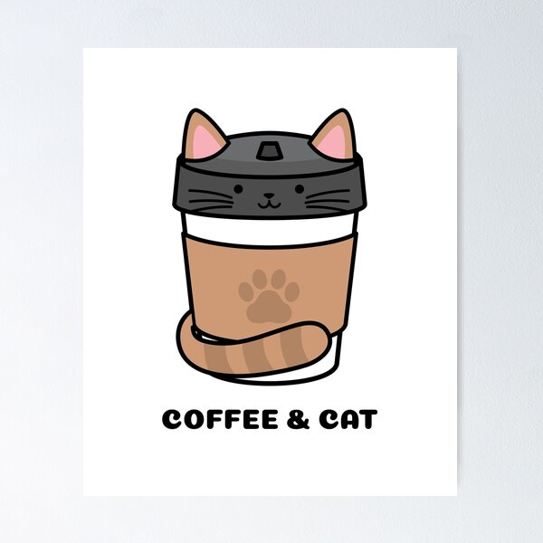 Item preview, Coffee and Cat designed and sold by Ruthria.