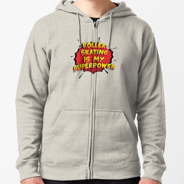 Roller Skating ist mein Superpower Lustiges Roller Skating Designgeschenk Kapuzenjacke
