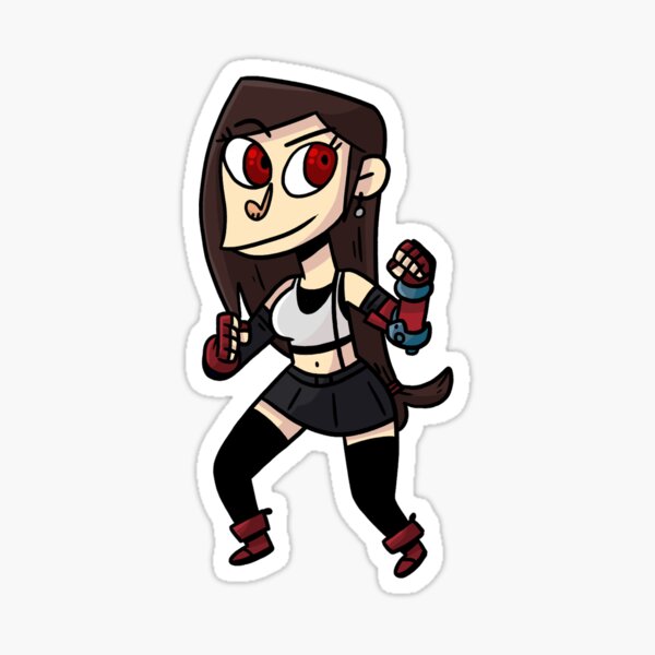 Tifa Lockheart Sticker Sticker