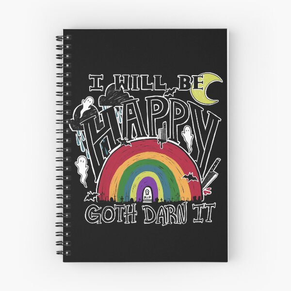 Item preview, I will be happy goth darn it designed and sold by Creativetea.