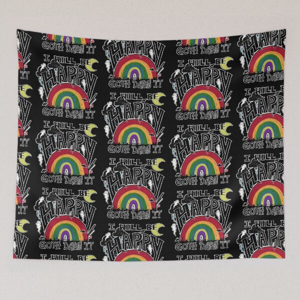 Item preview, I will be happy goth darn it designed and sold by Creativetea.