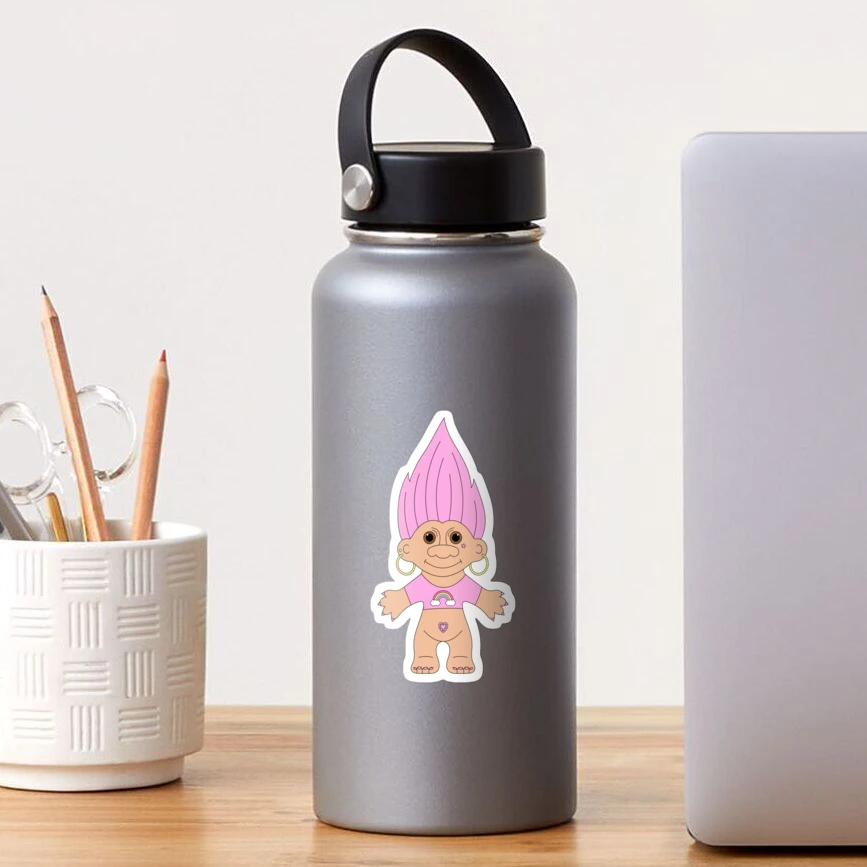 Trolls personalized water bottle labels –