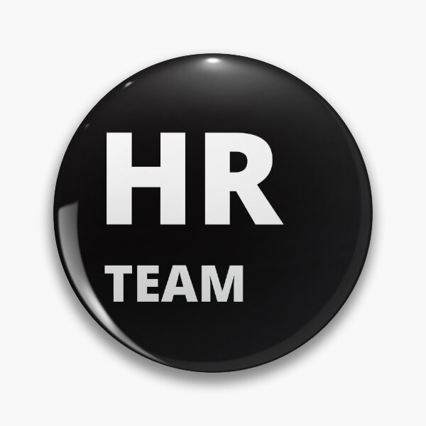Artikelvorschau, HR TEAM (WHITE LETTERS) - Personal entworfen und verkauft von Oreo2020 Creations.