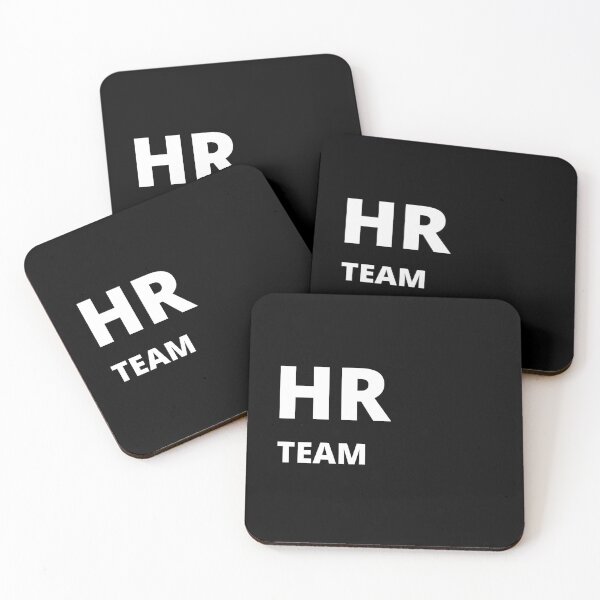 Item preview, HR TEAM (WHITE LETTERS)-Human Resources designed and sold by Oreo2020 Creations.