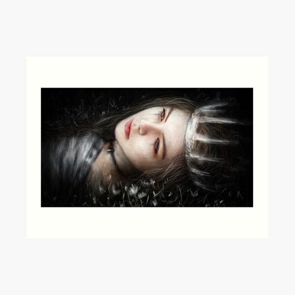 Flowers In the Dark Art Print