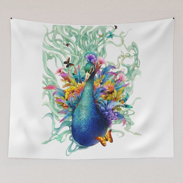 Item preview, Blue Peacock designed and sold by Designs By Creation.