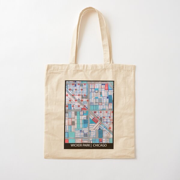 Wicker Park Cotton Tote Bag