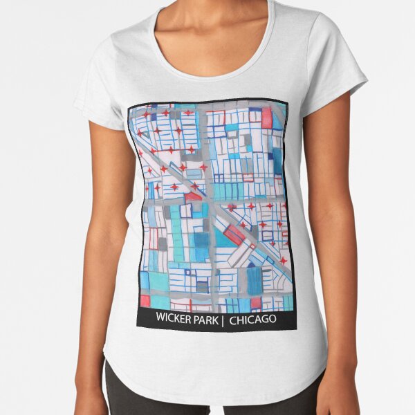 Wicker Park Premium Scoop T-Shirt