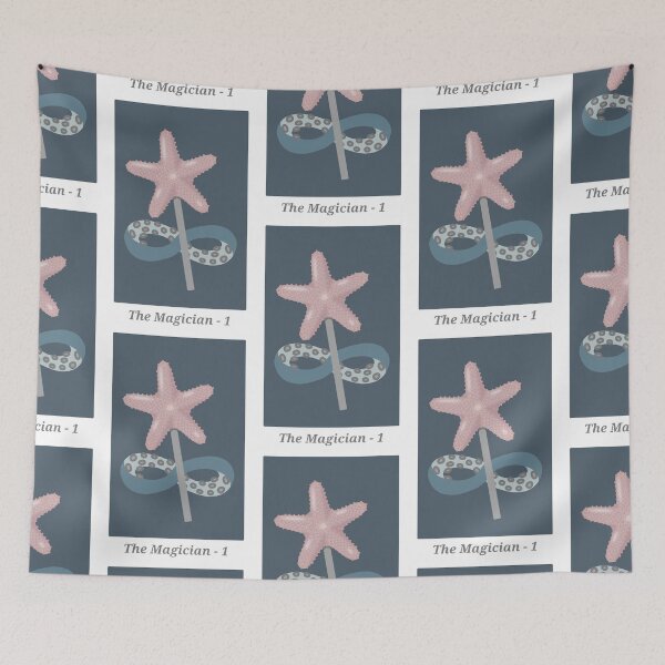 Item preview, The Magician Underwater Tarot Card designed and sold by ciarakraken.