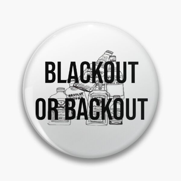 Item preview, Blackout or Backout  designed and sold by cherrybombrb.