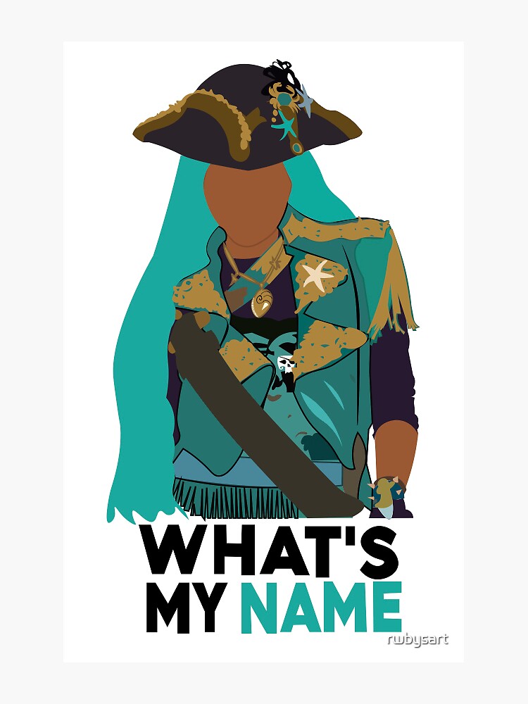 Uma Descendants Whats My Name Magnet For Sale By Rwbysart Redbubble