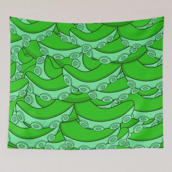 Item preview, Green Tentacle Patterns designed and sold by palaco210.
